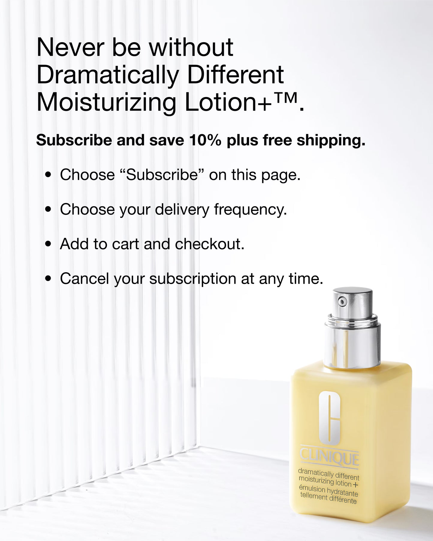 Clinique Dramatically Different Moisturizing Lotion With Pump 4.2 oz
