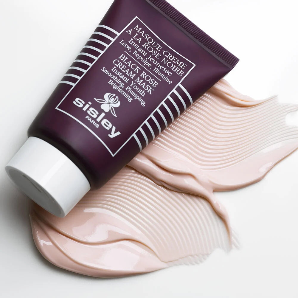 Sisley Paris Black Rose Cream Mask - 60 mL - Instant Youth Face Mask to Smooth, Plump & Illuminate Skin