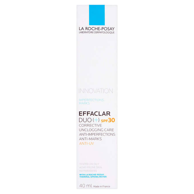 La Roche-Posay Effaclar Duo (+) SPF 30 Acne Treatment & Moisturizer 40ml Anti-Blemish Care