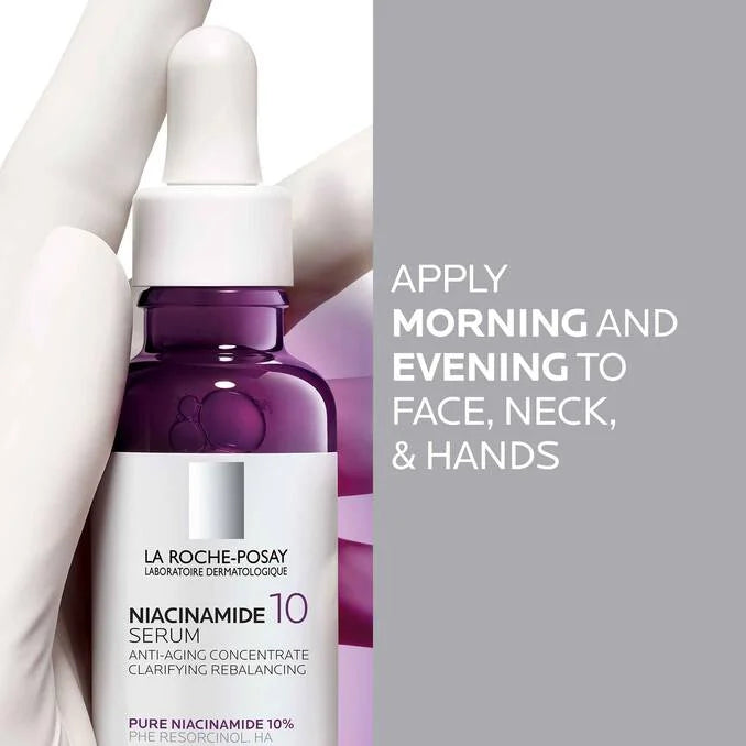 La Roche-Posay 10% Pure Niacinamide Serum 30ml | Wholesale Pack – Bundle of 5 Units | Free Shipping