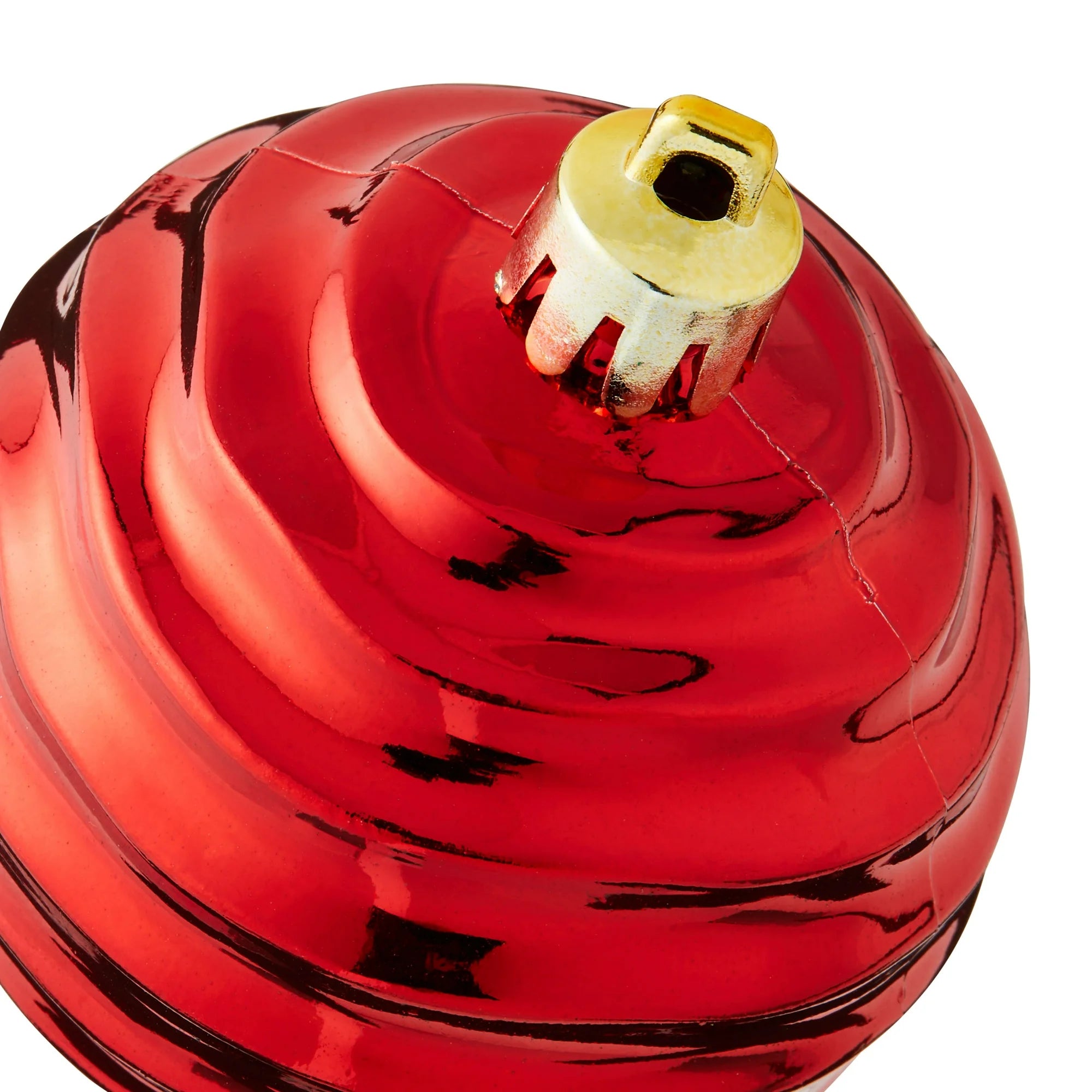 24-Count Red and Green Shatterproof Multi-Textured Christmas Ornaments, 2.36 in, by Holiday Time