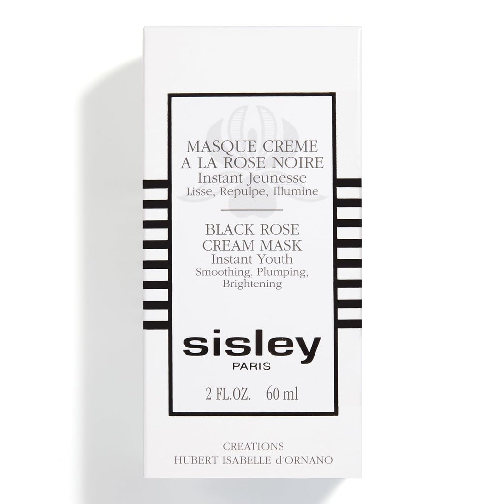 Sisley Paris Black Rose Cream Mask - 60 mL - Instant Youth Face Mask to Smooth, Plump & Illuminate Skin