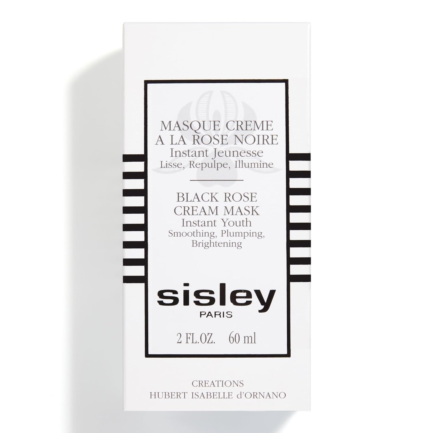 Sisley Paris Black Rose Cream Mask - 60 mL - Instant Youth Face Mask to Smooth, Plump & Illuminate Skin