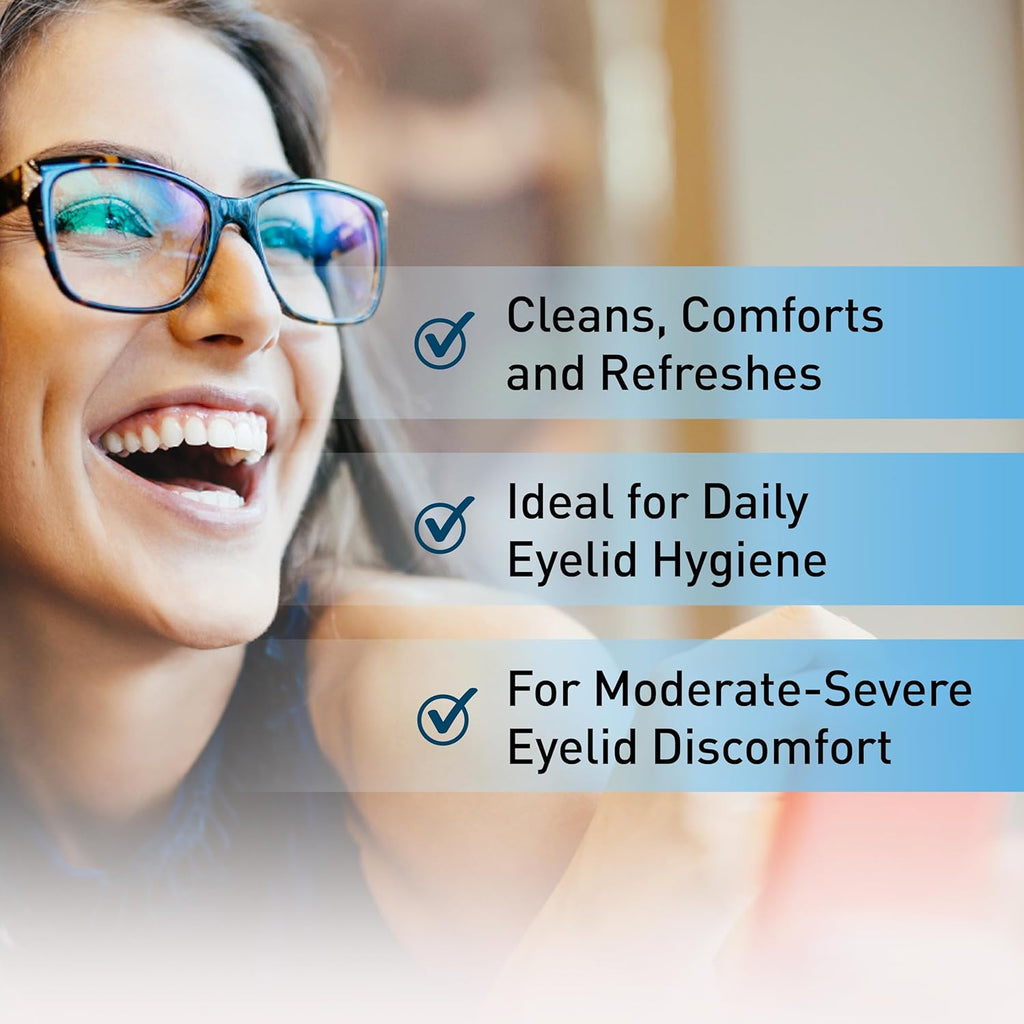 OCuSOFT Lid Scrub Plus Eyelid Cleanser | Wholesale Pack – Bundle of 5 Boxes (30 Count Each) | Free Shipping
