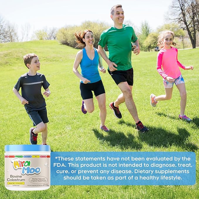 Miracle Moo Colostrum Unflavored powder 60 servings