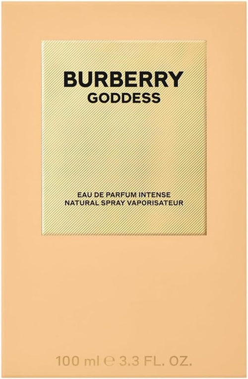 Burberry Goddess Intense Eau De Parfum 100ml / 3.4oz – Warm Vanilla Woody Women’s Perfume, Long-Lasting Luxury Fragrance
