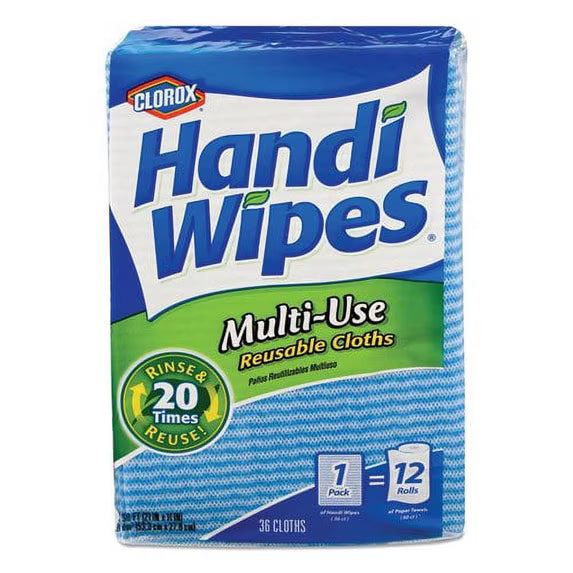 Clorox Handi Wipes Multi-Use Reusable Cloths – 36 Count