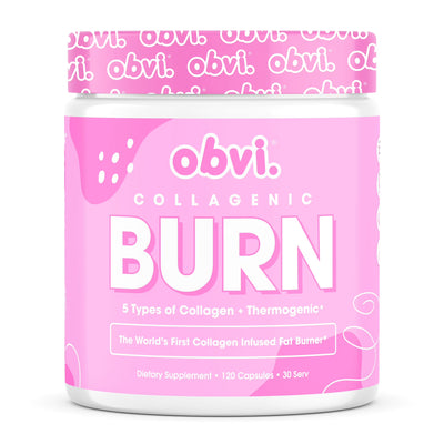 Obvi Collagenic Burn for Weight Loss (120 Capsules)