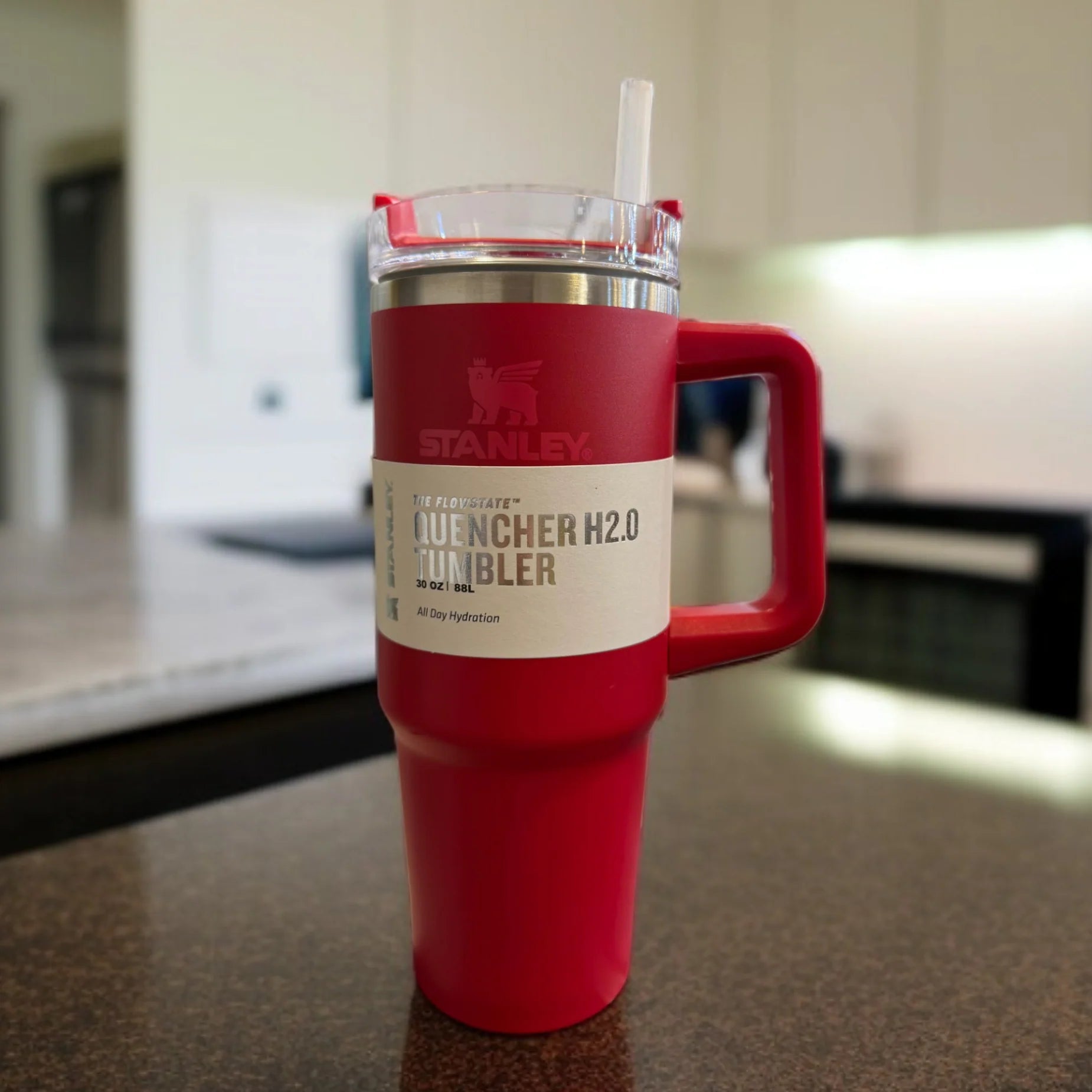 Maroon Tumbler premium cup water bottle stanley