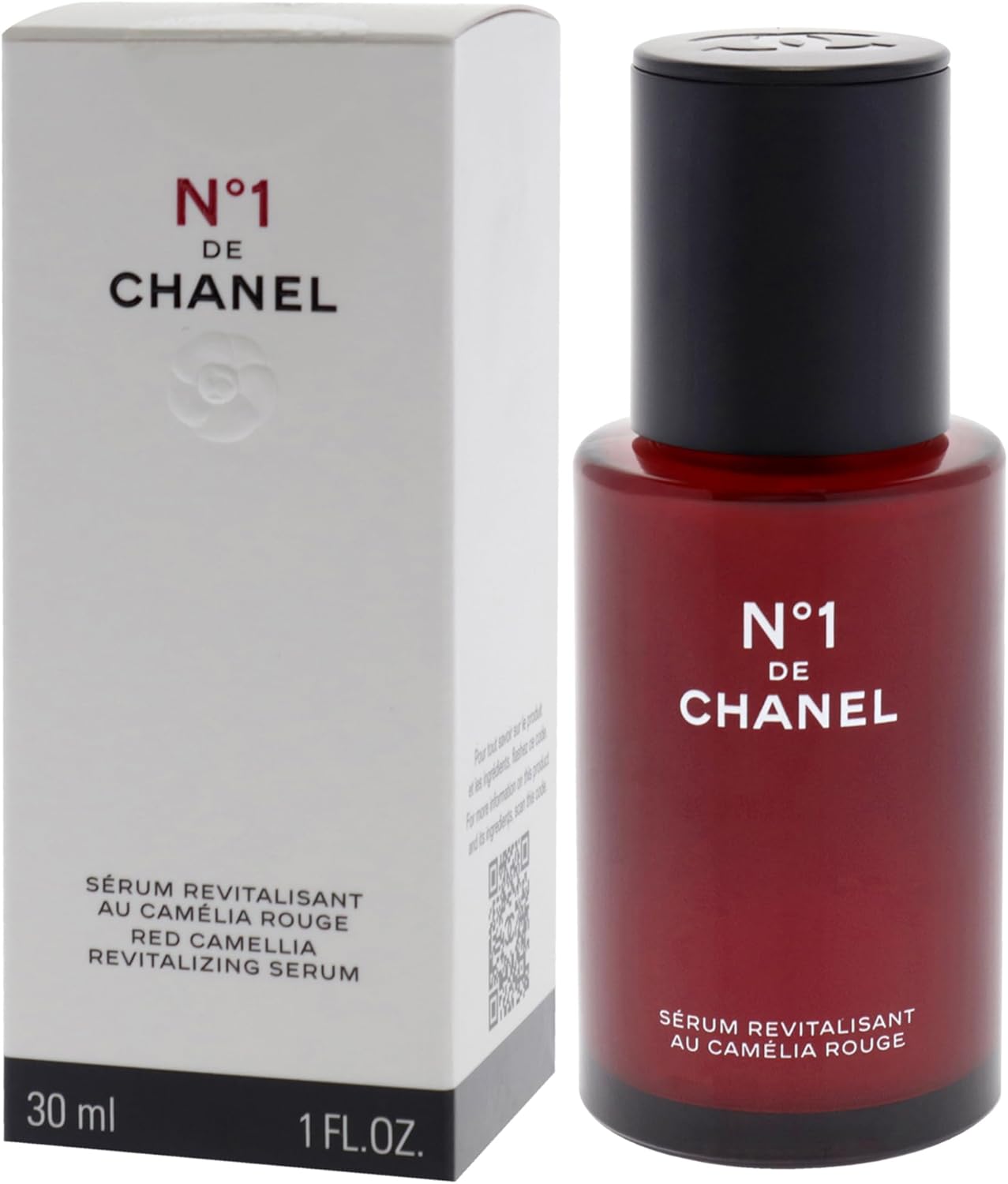 Chanel N°1 De Chanel L’Eau Rouge Fragrance Mist 3.4 oz / 100ml – Revitalizing Body Mist, Fresh Floral Skin Care Fragrance