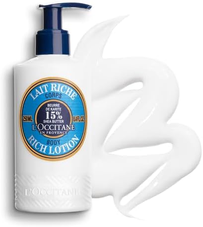 L'OCCITANE 15% Shea Butter Body Rich Lotion 8.4 fl oz - NEW