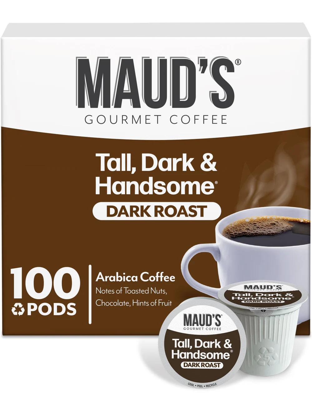 MAUD'S Gourmet Coffee Tall,Dark-wholesale-Pack of 5