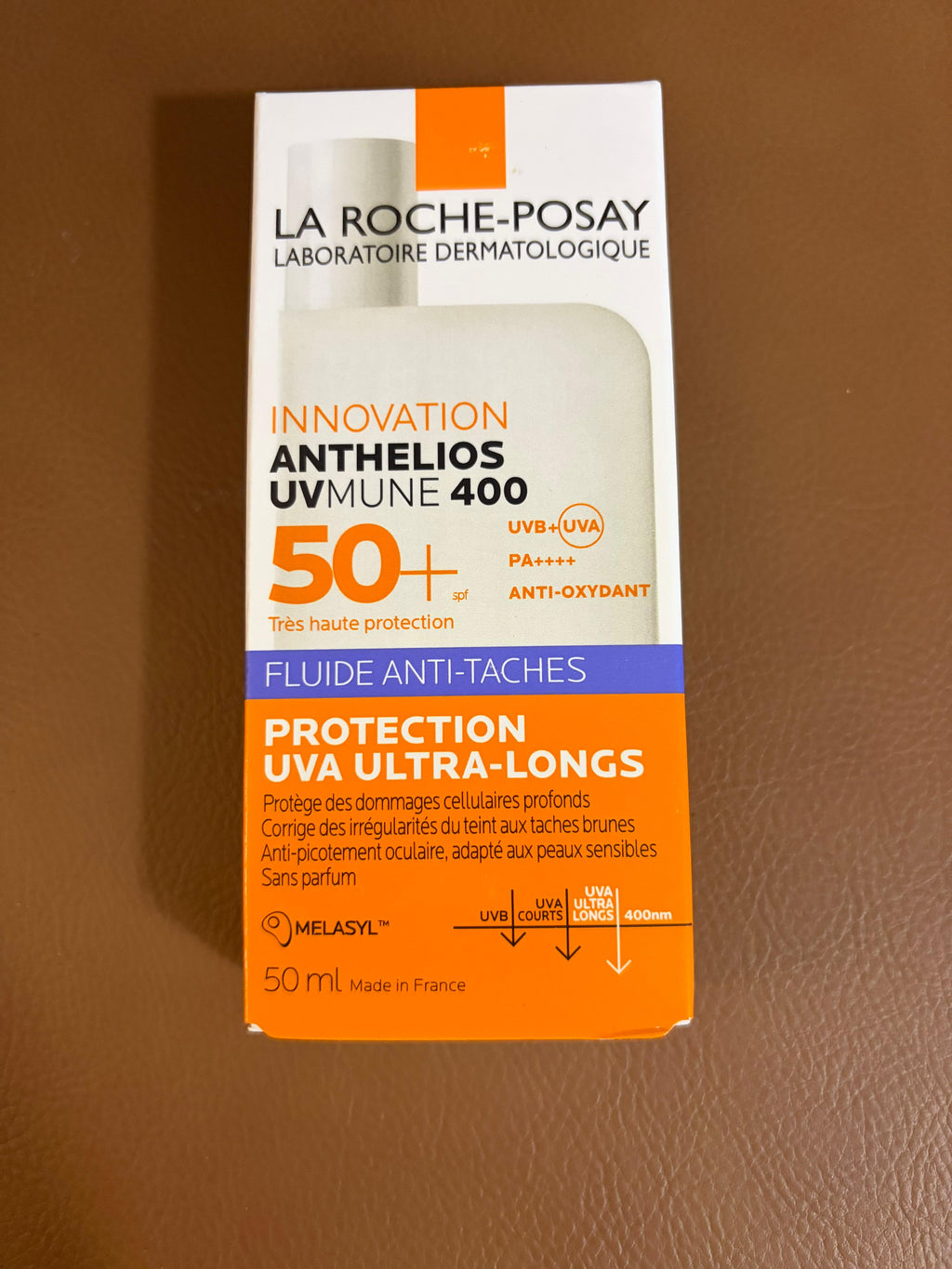 La Roche-Posay Innovation Anthelios UVMune 400 Invisible Fluid SPF 50+ PA++++ Anti-Dark Spot Sunscreen 50ml