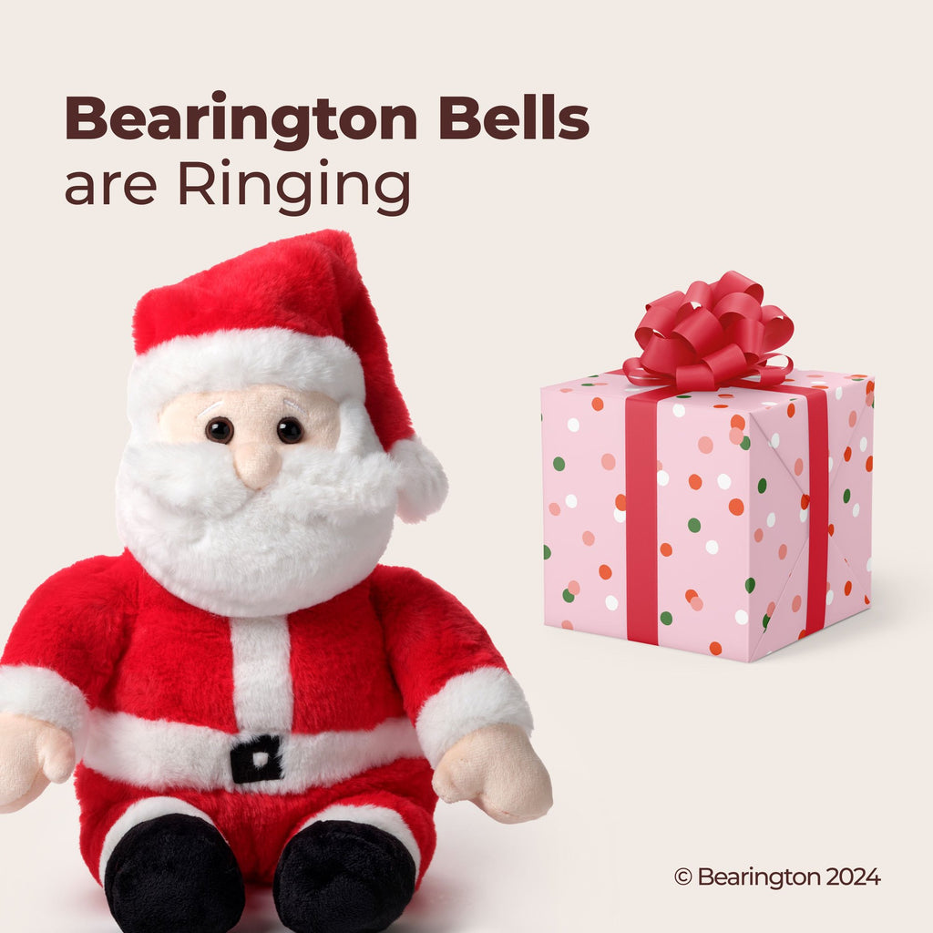 Bearington Santa Claus Kringle Plush, Santa Doll, 16 In Stuffed Animal, Ideal Toy Gift for Toddlers, Kids & Teens, For Ages 3-14
