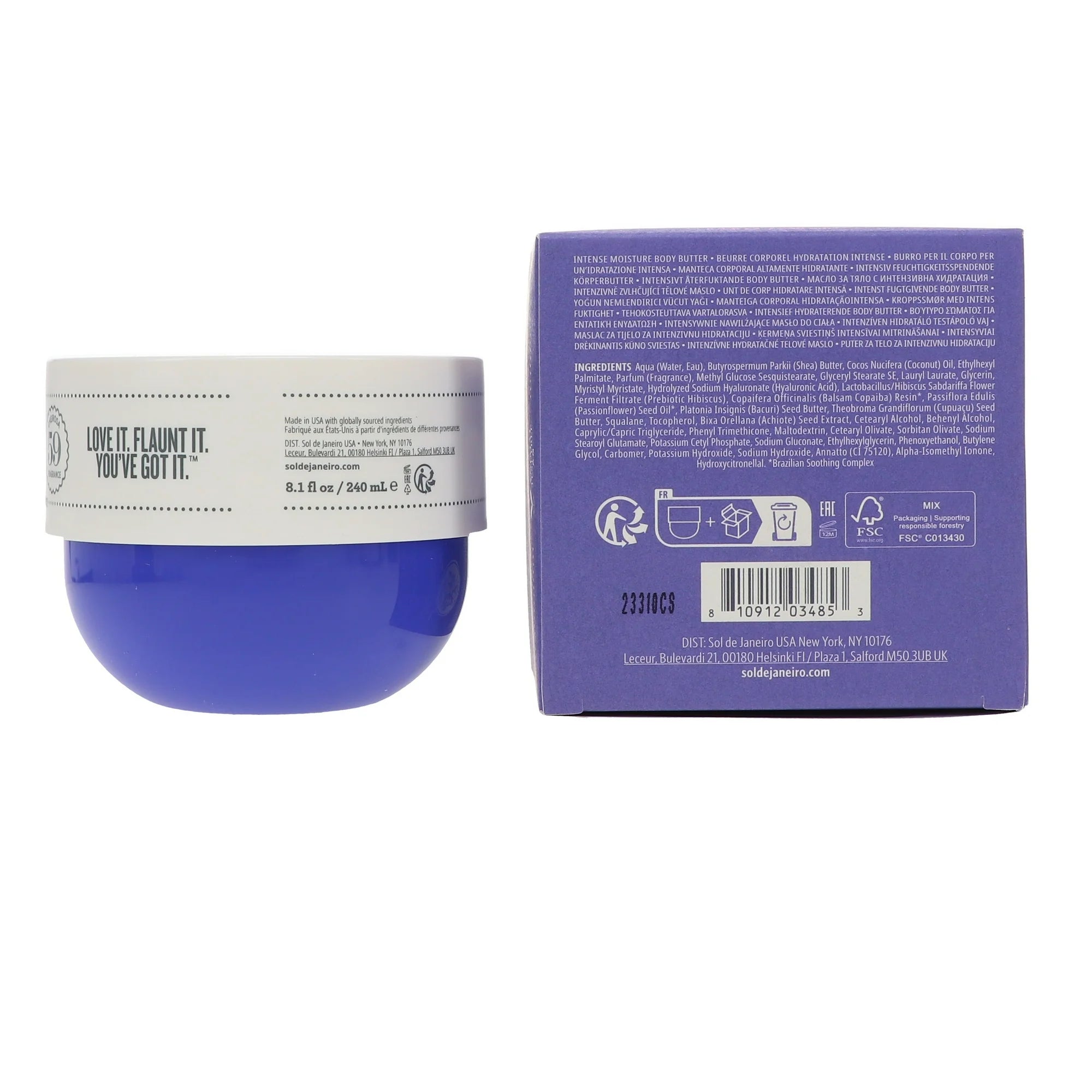 Sol de Janeiro Delicia Drench Body Butter 8 oz