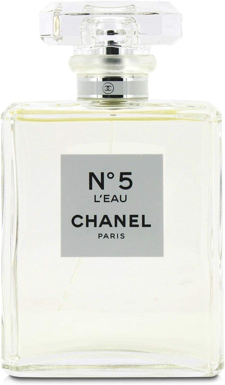 Chanel No. 5 L’Eau EDT 100ml / 3.4oz – Fresh Floral Women’s Perfume, Luxury Everyday Fragrance