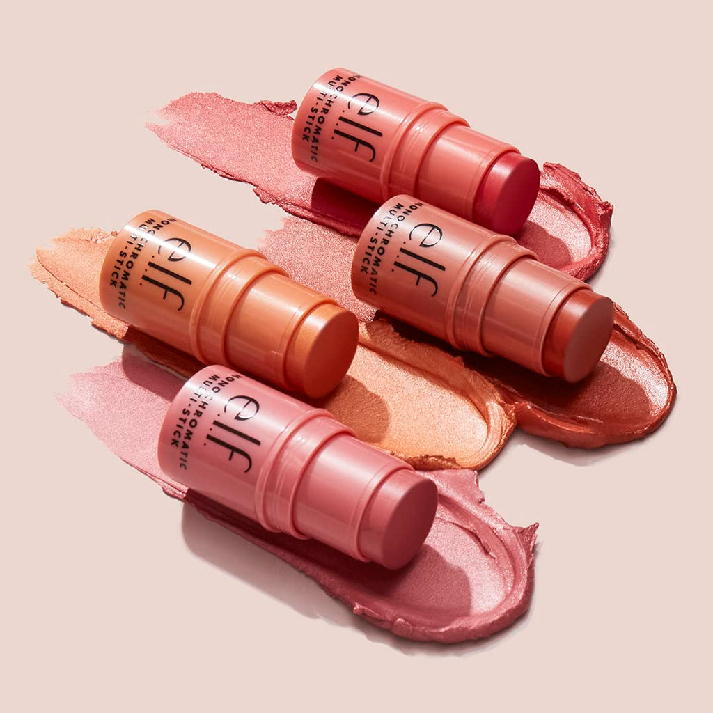 e.l.f. Monochromatic Multi Stick for Eyes Lips Cheeks – Dazzling Peony