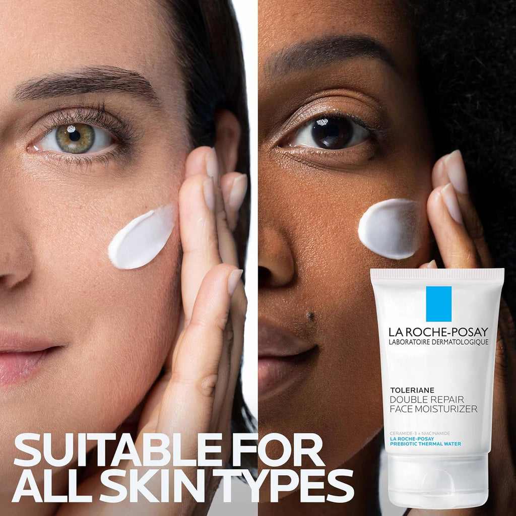 LA ROCHE-POSAY Toleriane Face Moisturizer, Ceramide & Niacinamide, 3.38oz