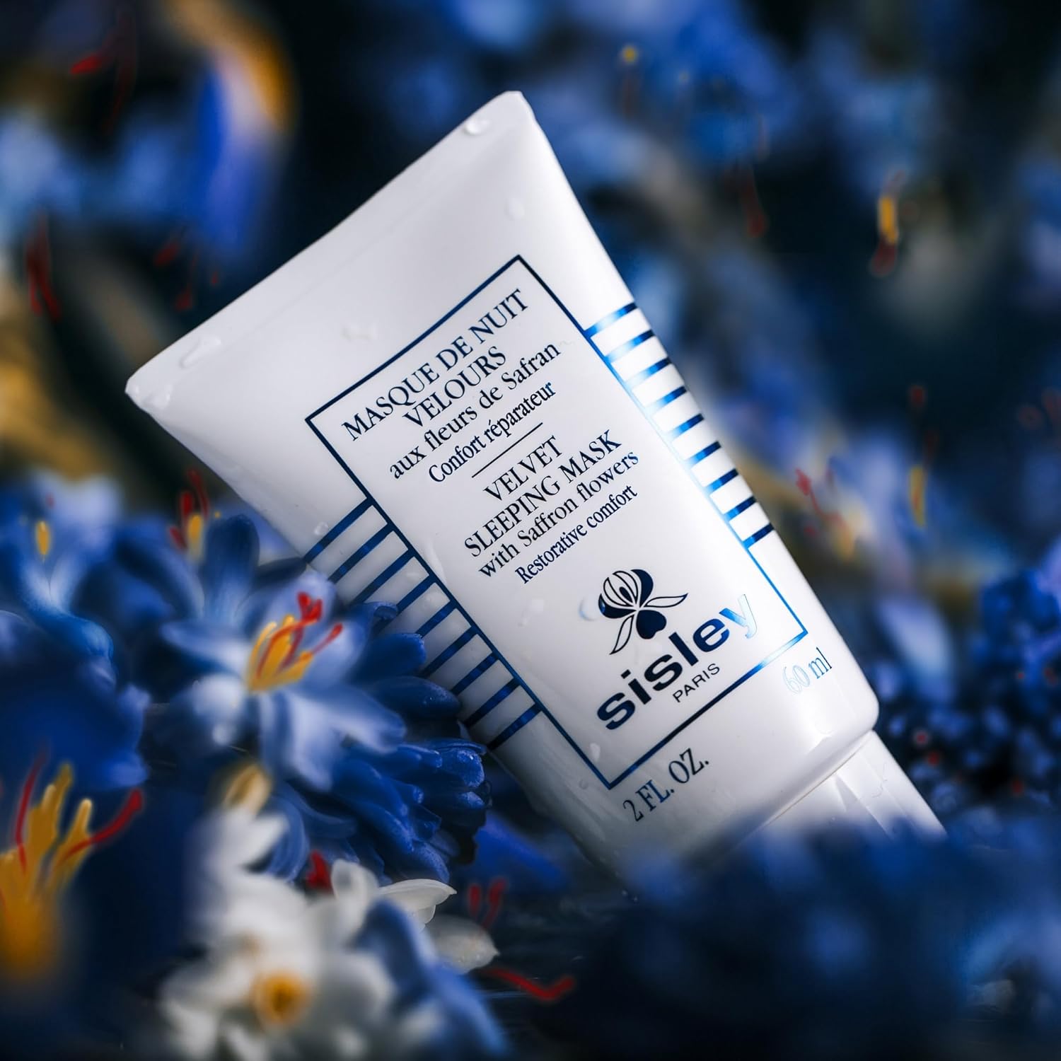 Sisley Velvet Sleeping Mask With Saffron Flowers 2oz 60 Ml &
