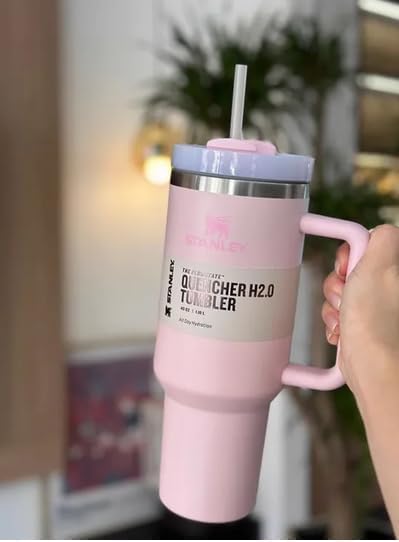 Stanley Quencher H2.0 FlowState Tumbler 40oz | Light Pink