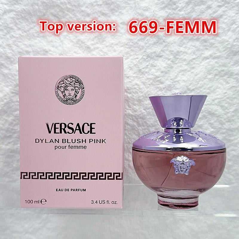 Versace Dylan Blush Pink Pour Femme Eau De Parfum 3.4 oz / 100ml – Fruity Floral Women’s Luxury Perfume